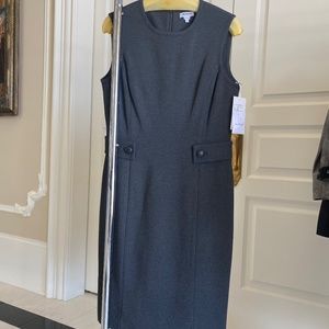 NEW - Worth New York, Size 10, Grey Melange Dress, Sleeveless
